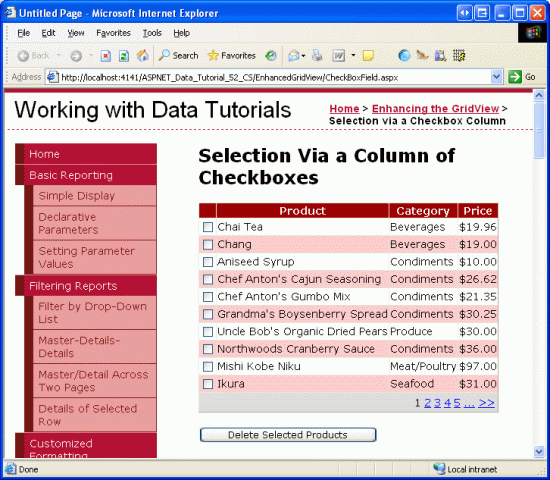 ASP.NET 2.0中怎么為GridView控件添加Checkbox