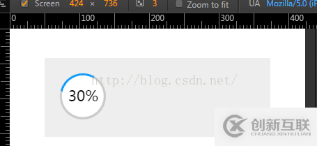 js和canvas如何實(shí)現(xiàn)適用于移動(dòng)端的百分比儀表盤(pán)dashboard