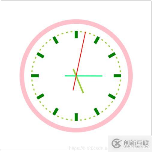 JavaScript中Canvas如何編寫炫彩的網(wǎng)頁(yè)時(shí)鐘