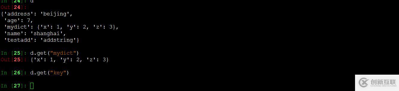 python學(xué)習(xí)筆記---字典