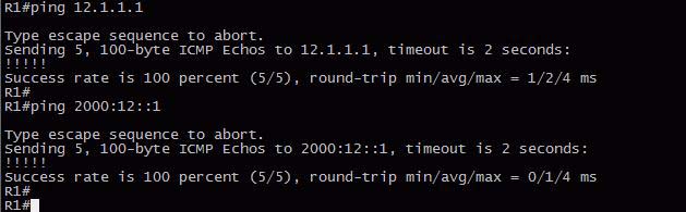 63、IPv6配置實(shí)驗(yàn)之Dual Stack