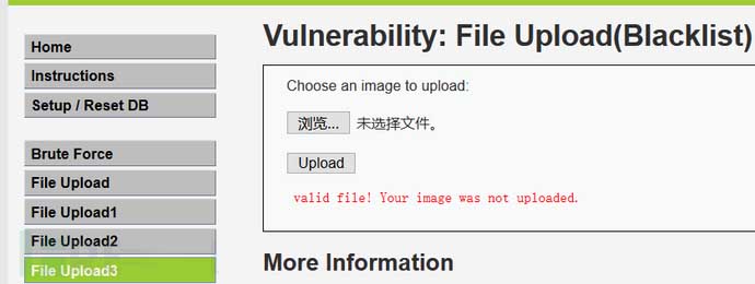 web文件上傳漏洞的示例分析