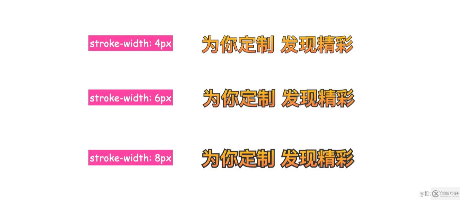 CSS和SVG如何給文字添加漸變、描邊、投影效果