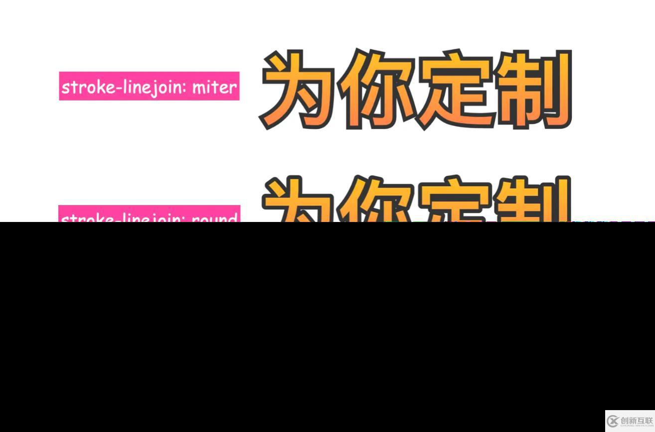 CSS和SVG如何給文字添加漸變、描邊、投影效果