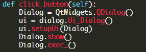 Python中怎么實(shí)現(xiàn)在主窗口中調(diào)用對(duì)話框