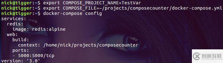 怎么在Docker 中利用Compose引用環(huán)境變量