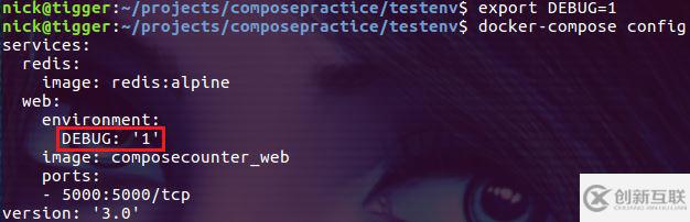 怎么在Docker 中利用Compose引用環(huán)境變量