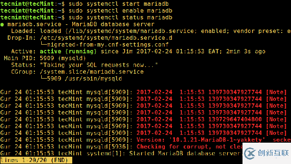 怎么在Debian和Ubuntu上安裝MariaDB 10