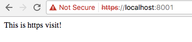 nodejs express配置自簽名https服務器的方法