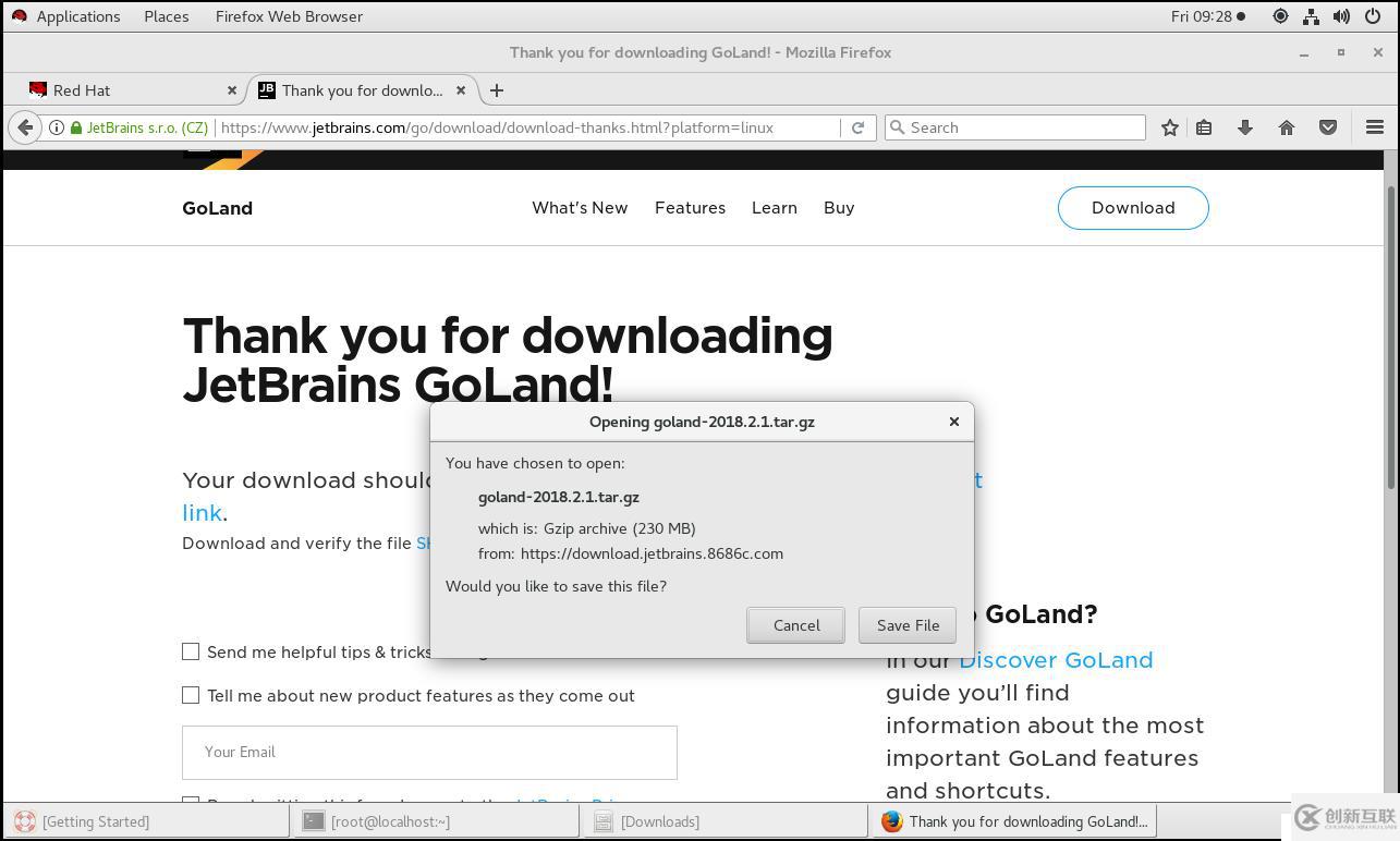 GO語(yǔ)言環(huán)境在Red Hat Linux 7.5上的配置