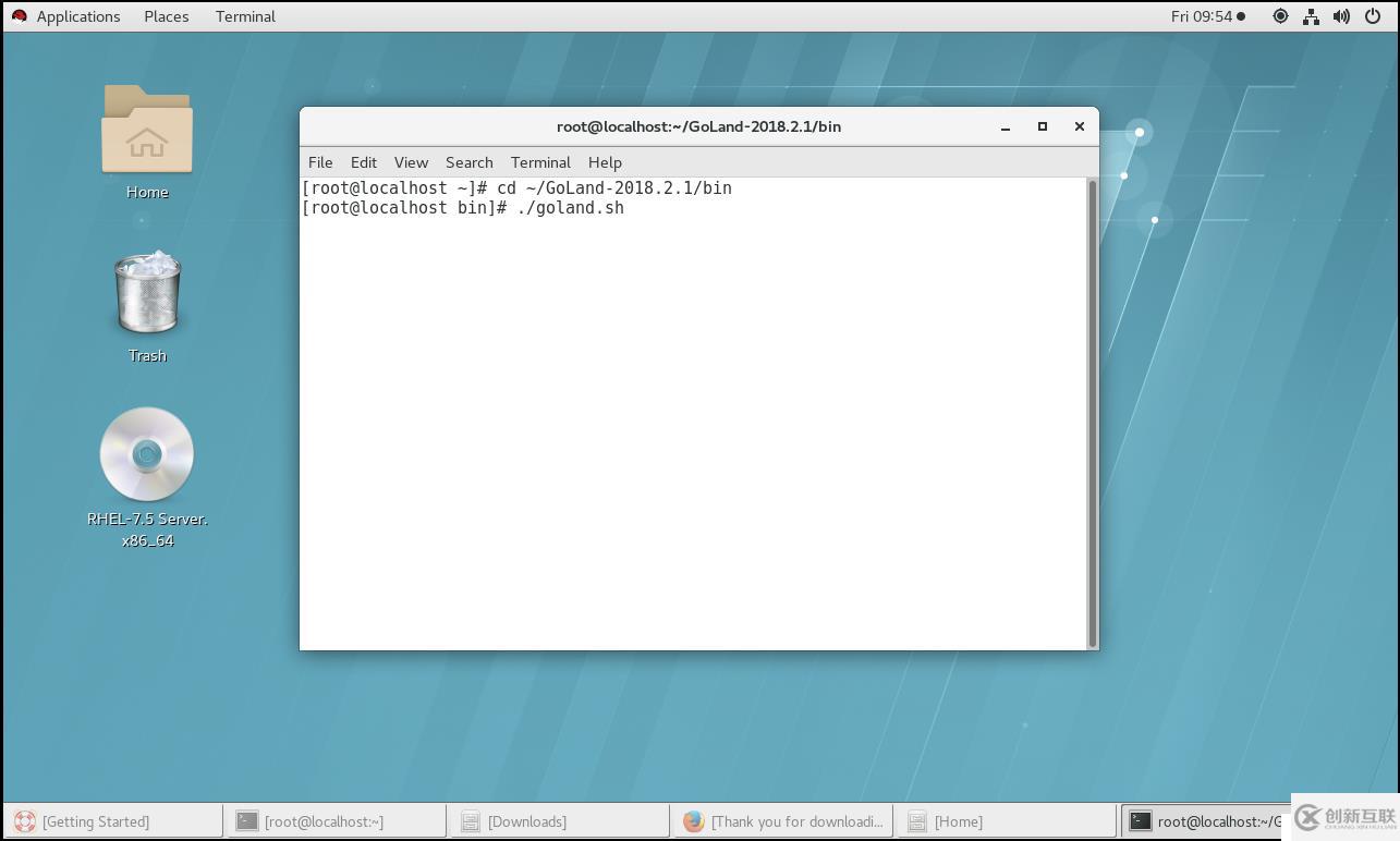 GO語(yǔ)言環(huán)境在Red Hat Linux 7.5上的配置