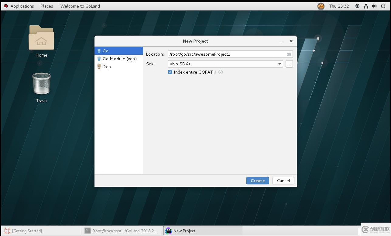 GO語(yǔ)言環(huán)境在Red Hat Linux 7.5上的配置