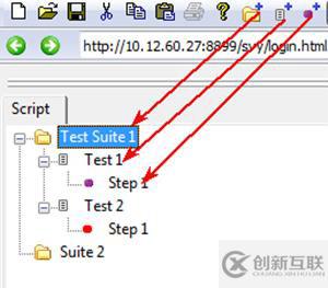 Badboy自動化測試工具3  創(chuàng)建suites,tests，steps和Template