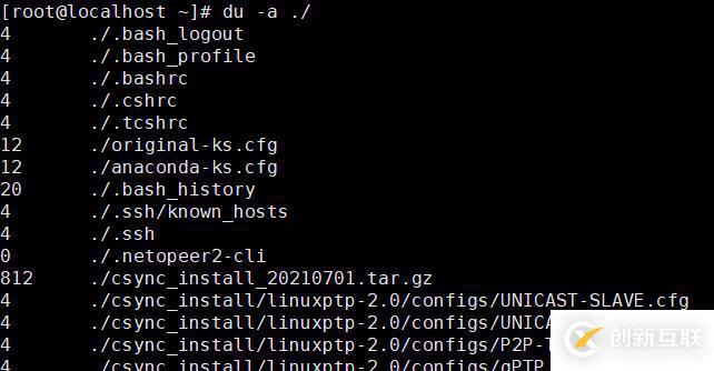 linux怎么查看目錄占用空間大小