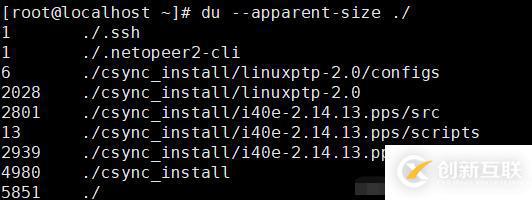 linux怎么查看目錄占用空間大小