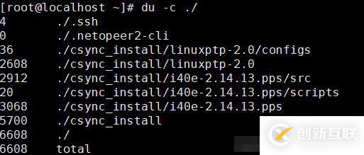 linux怎么查看目錄占用空間大小