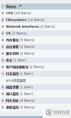 Zabbix監(jiān)控進(jìn)程日志的配置過(guò)程