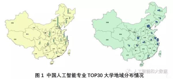 中國高校人工智能專業(yè)大排名：清華、浙大、上海交大位列前三